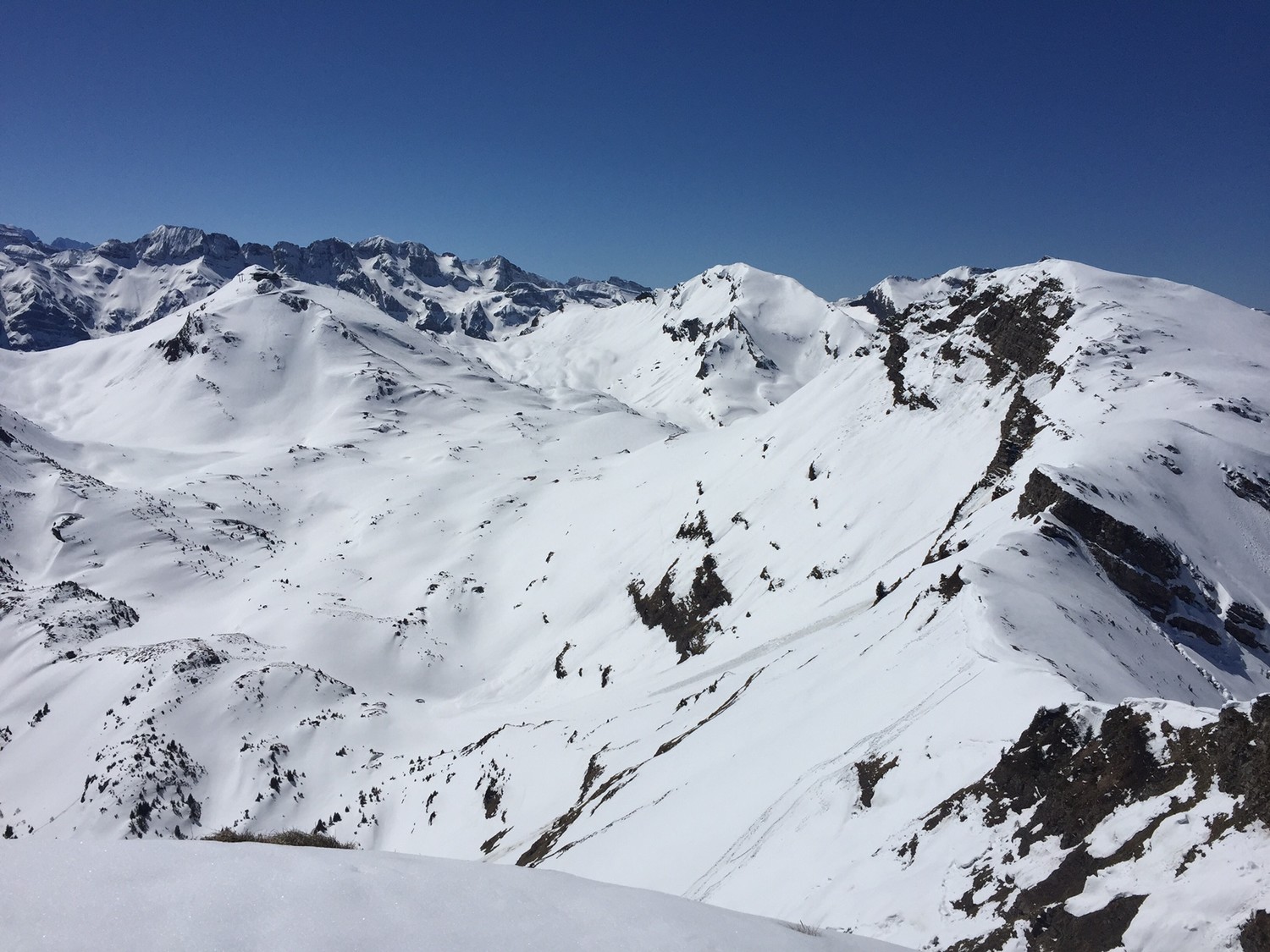 Depuis Pointe sud de Cornebois