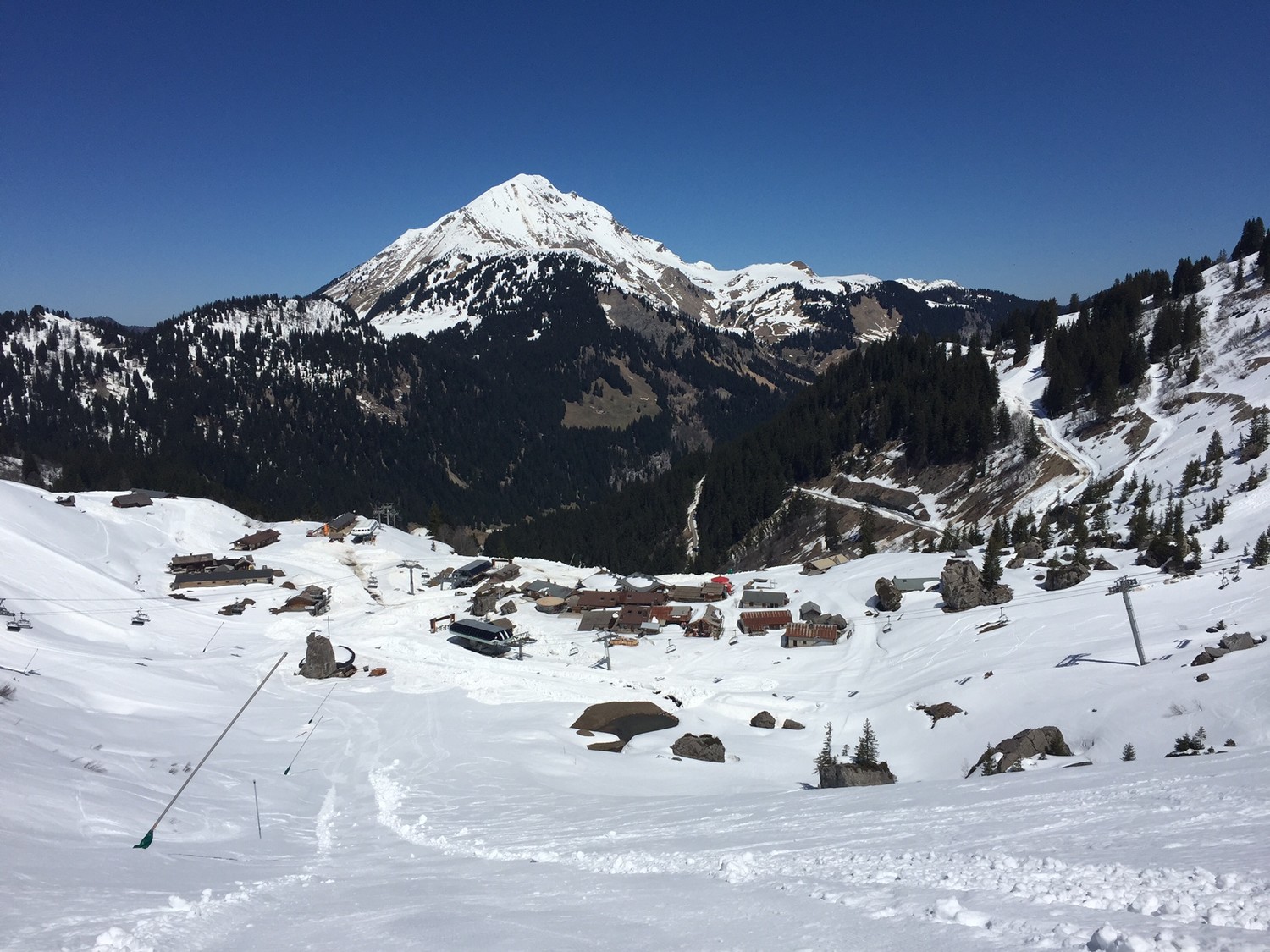 Au dessus de Plaine Dranse