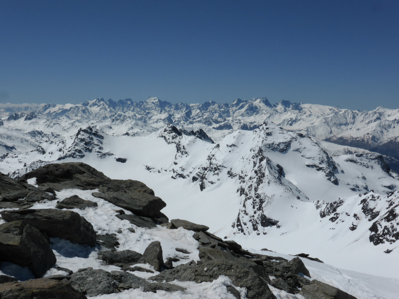 Pas de nebbia pour les Ecrins!