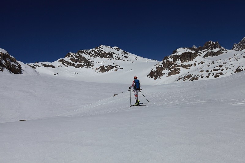 Verso la Punta Marinelli
