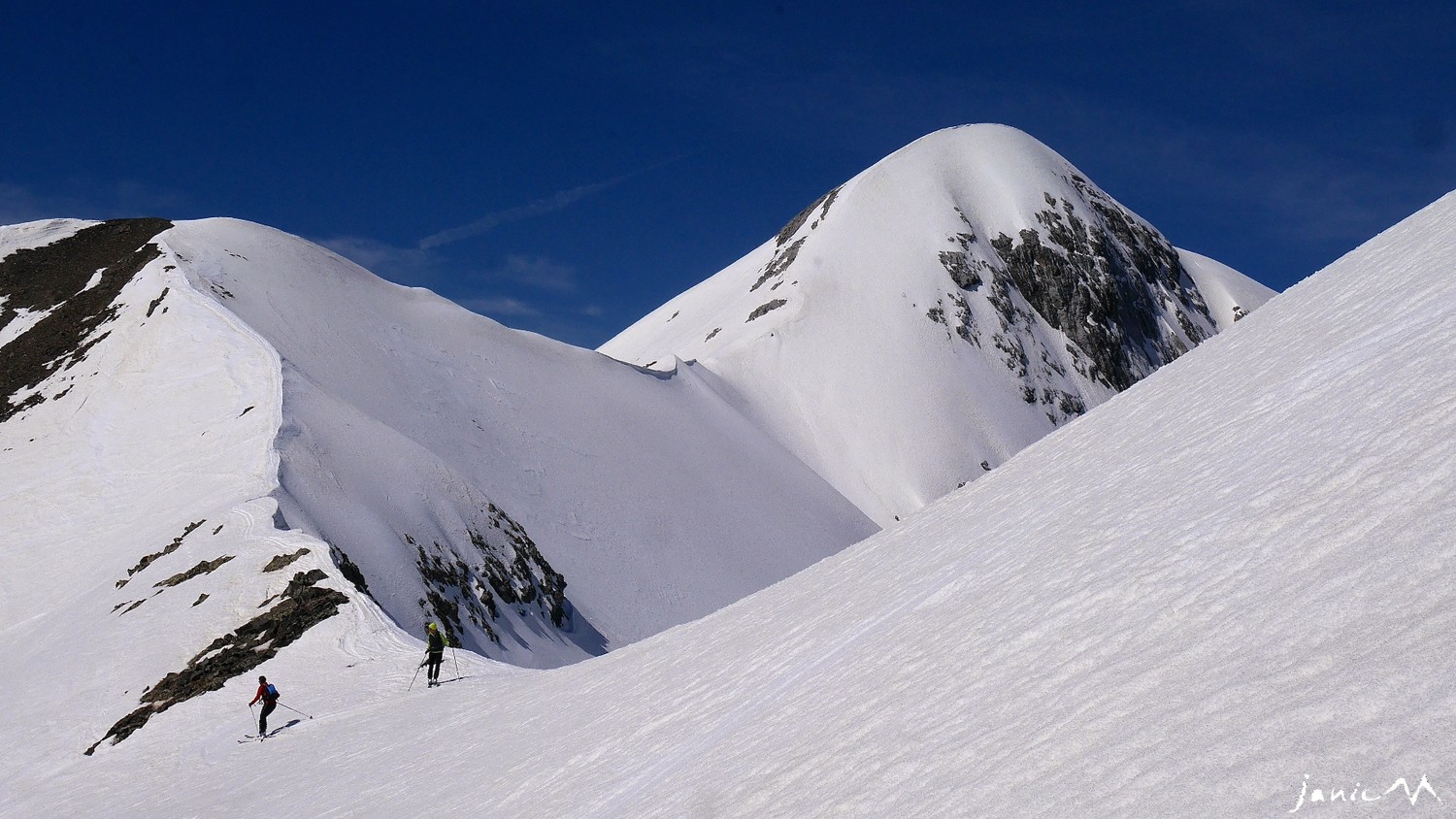 Col 2529m & Soum Blanc des Espécières