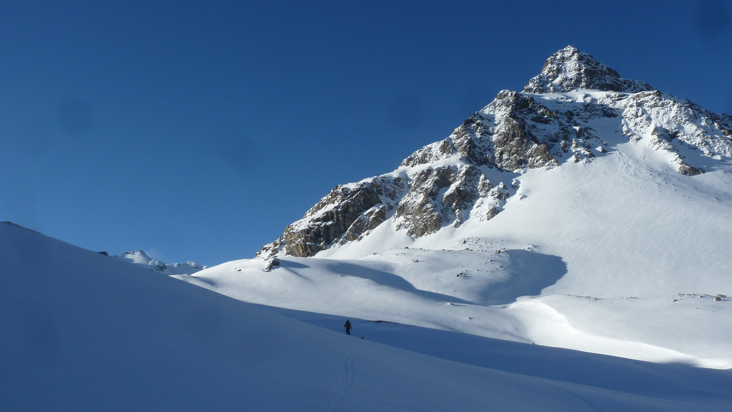 Arrivée vers le plat des evettes
