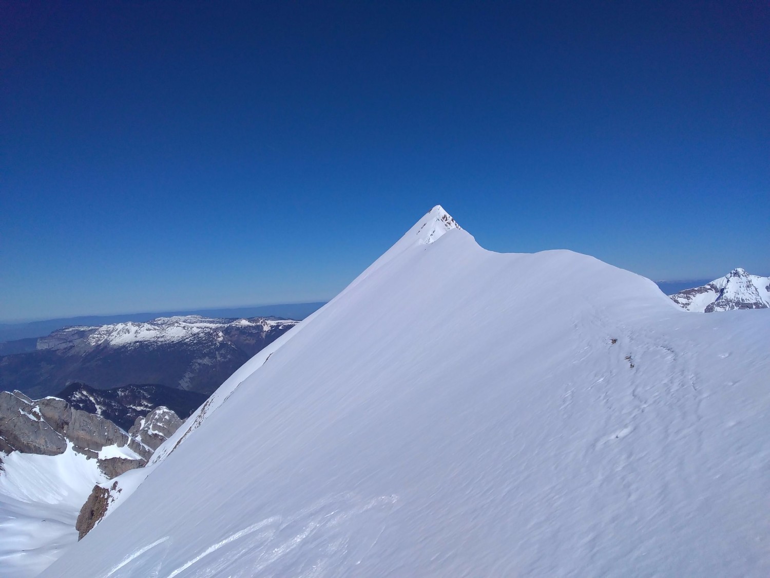 Vers l'aiguille de Tardevant