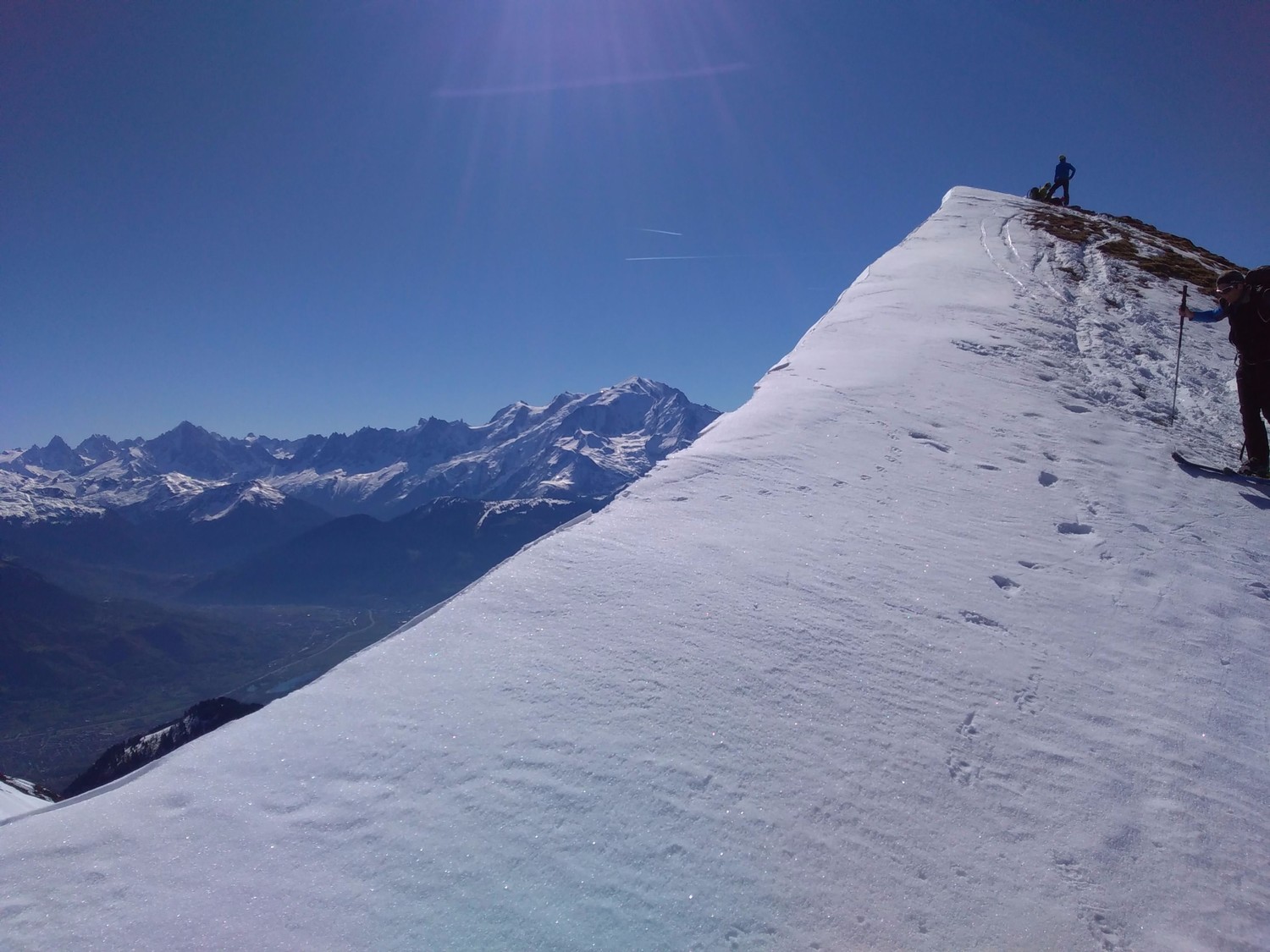 Sans oublier le Mont Blanc