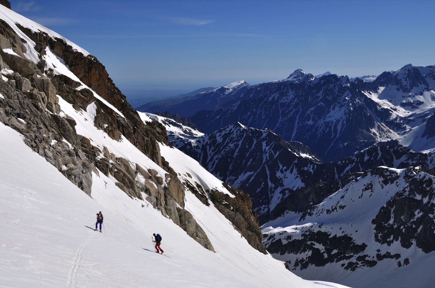 Sur le glacier de Las Neous