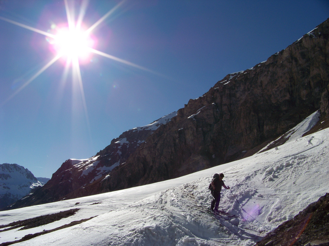 Entrée dans les gorges.