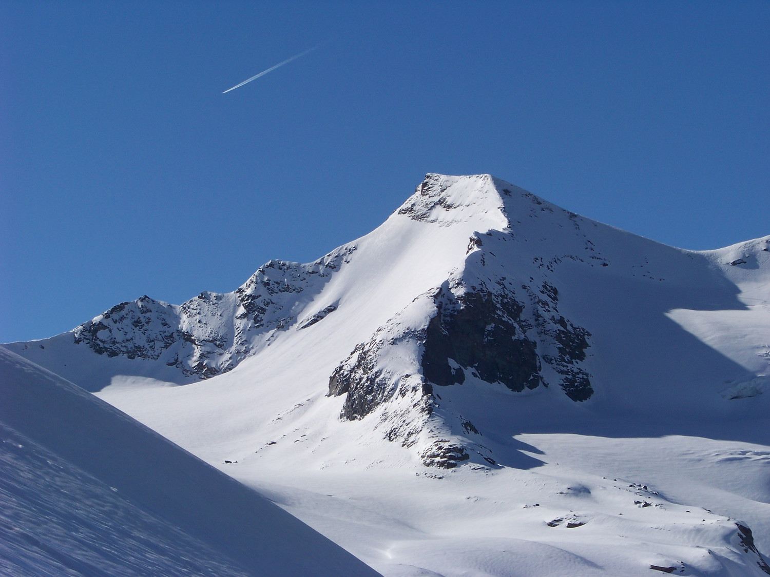 La NE de la Grande Aiguille Rousse.