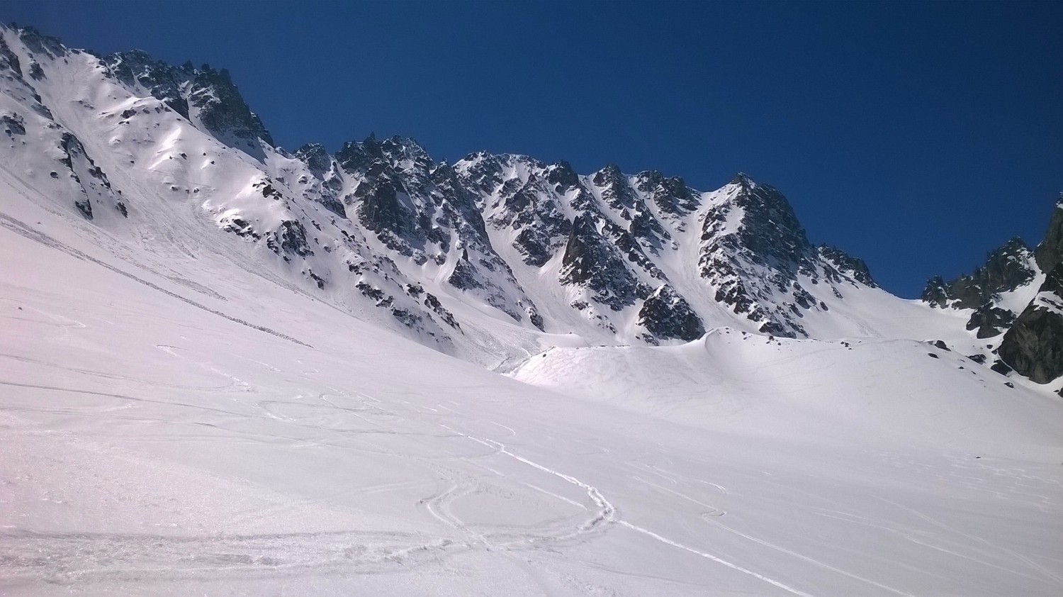 Val d'Arpette baigné de soleil