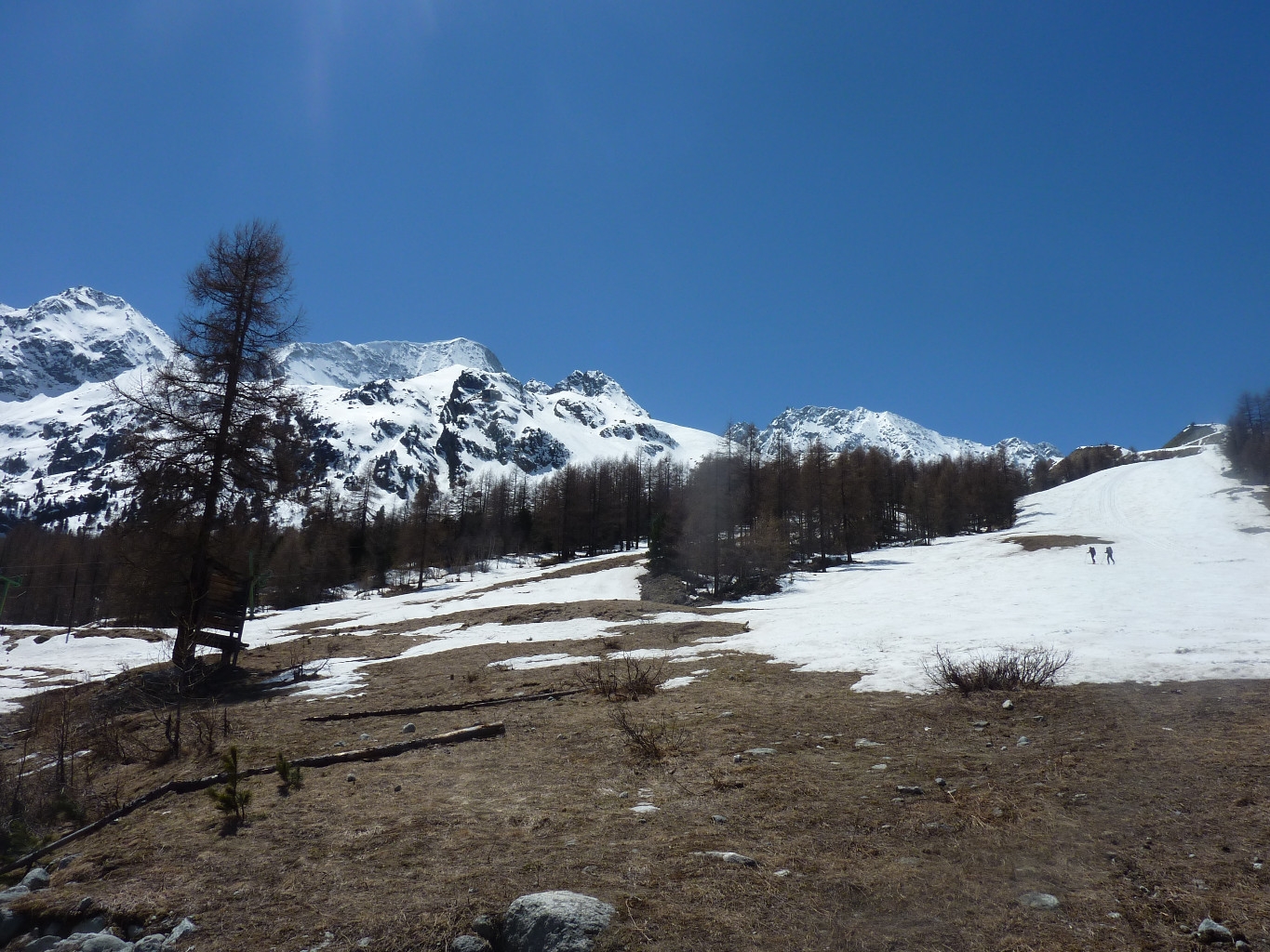 Départ d'Arolla