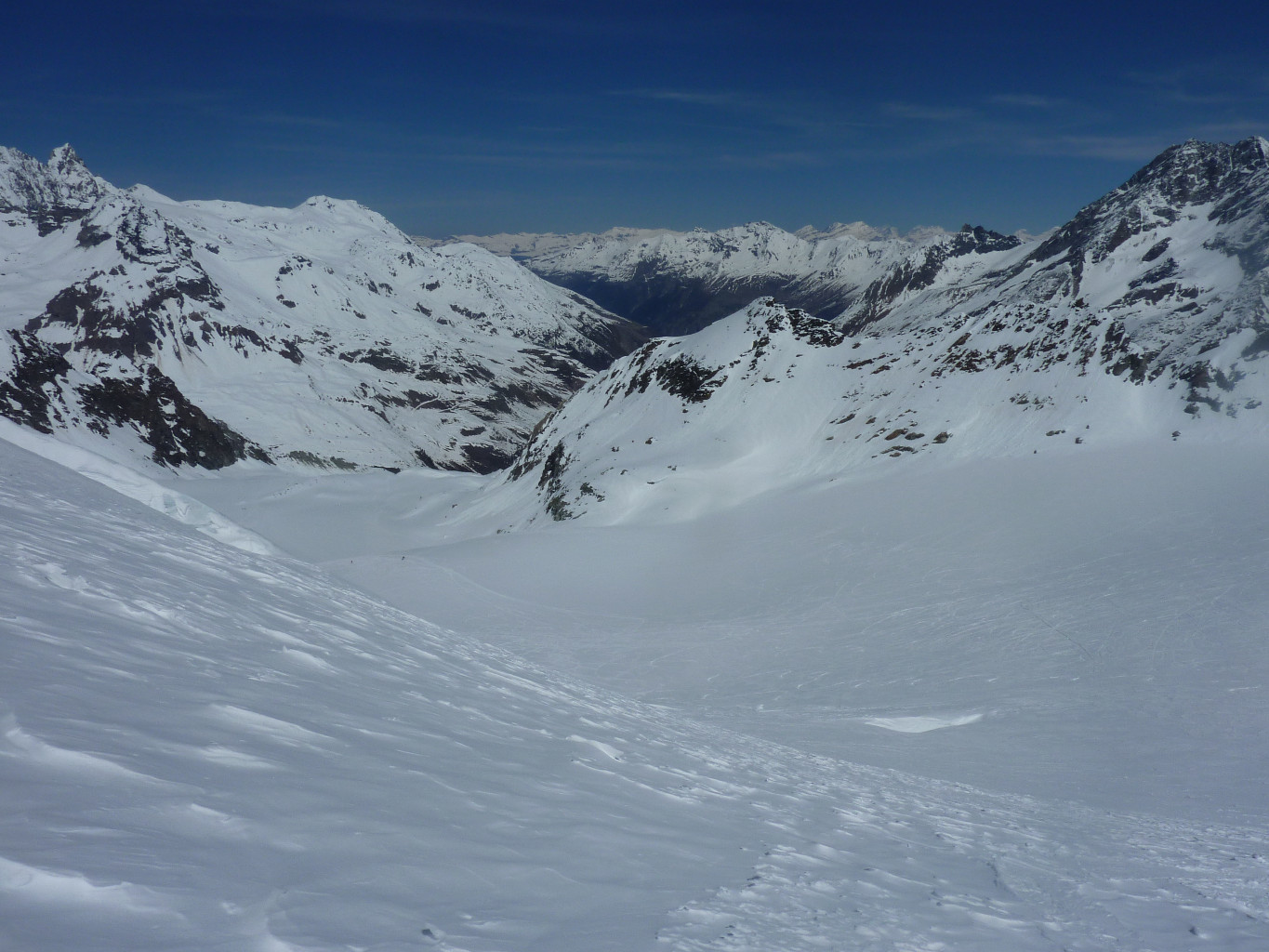 Glacier de Pièce, au dessus d'Arolla
