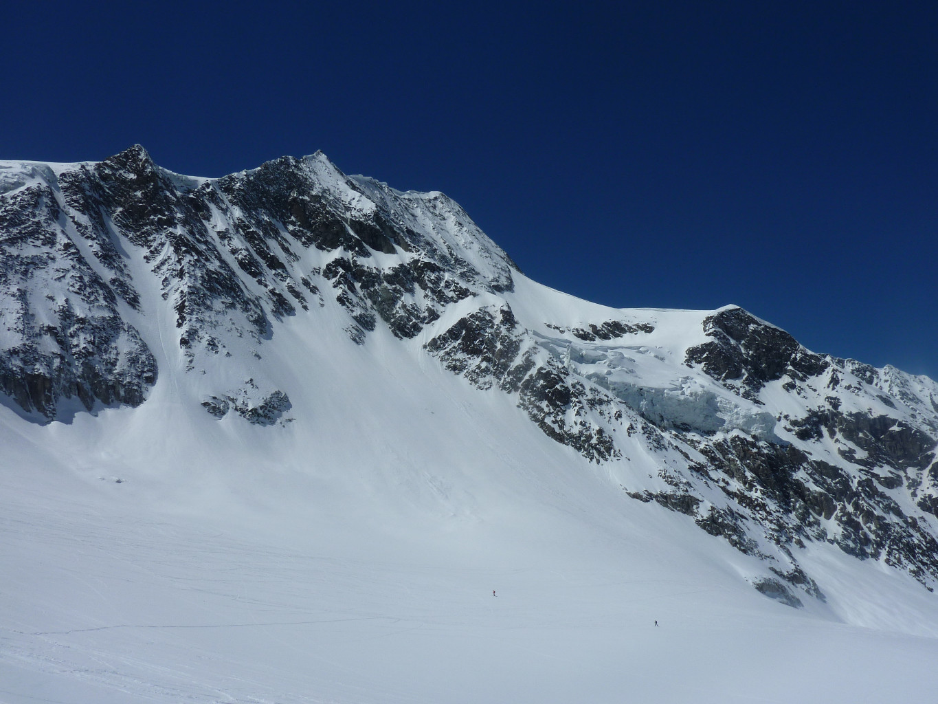 Le Pigne d'Arolla, vu du Glacier de Pièce