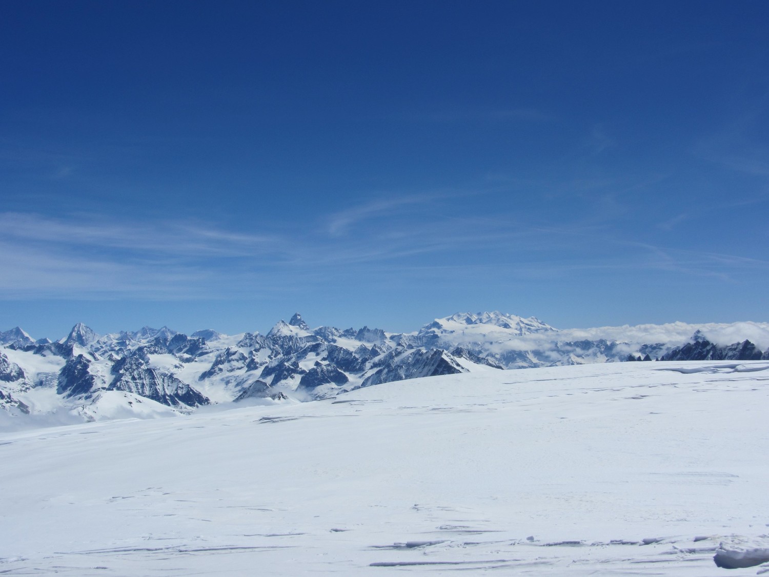 Dent Blanche, Cervin, Mont Rose