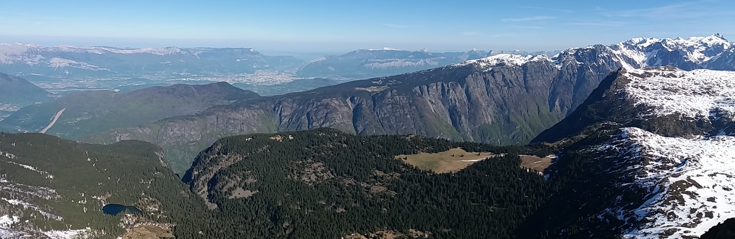 Vue sur l'Y grenoblois