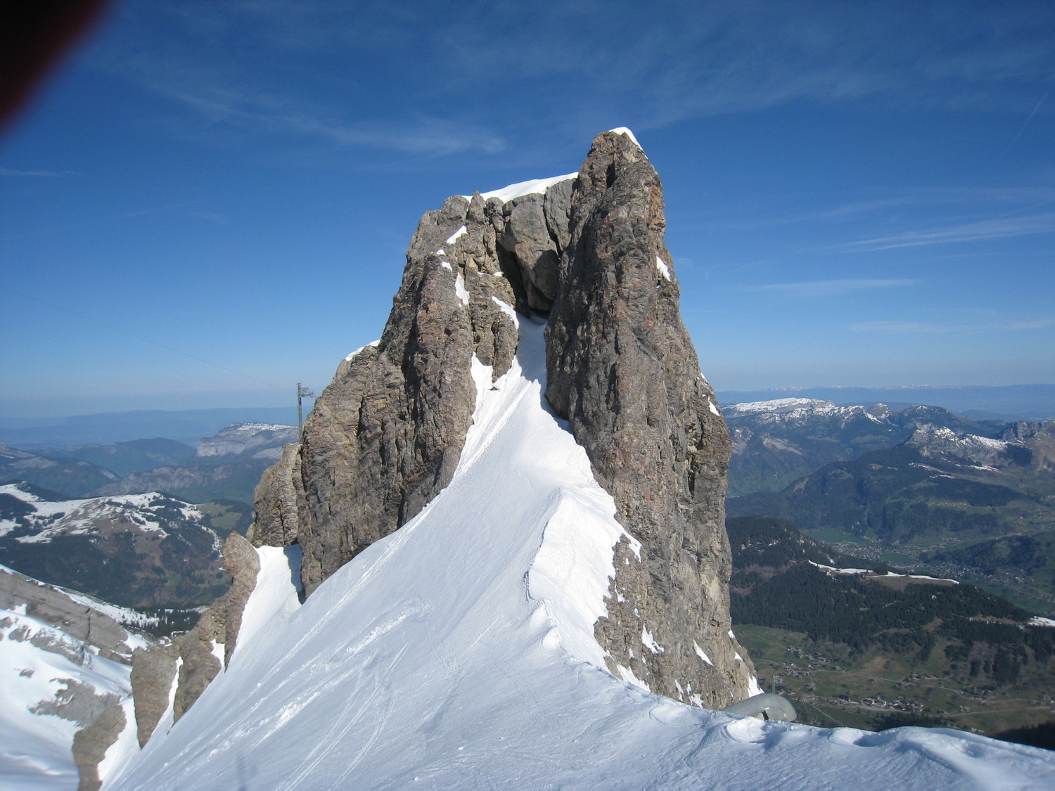 au col NNW (2500m) - gde Balmaz