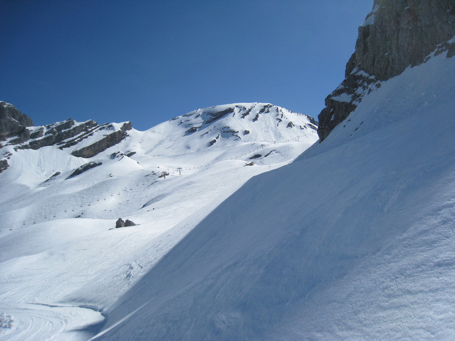 regard vers la Roualle depuis le col de la petite Torchère- Gde Balmaz