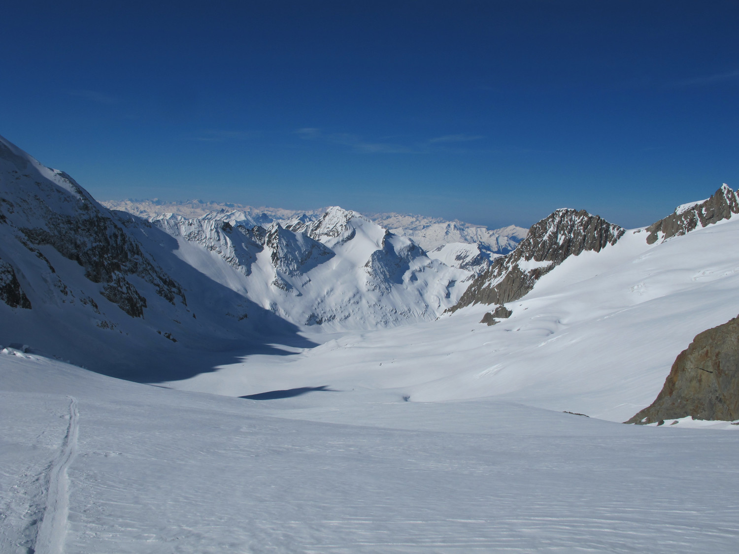 Glacier de Tré la Tête.
