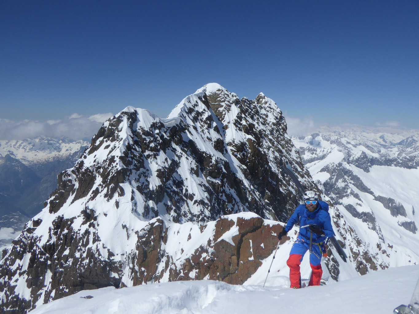 Andrea in cima