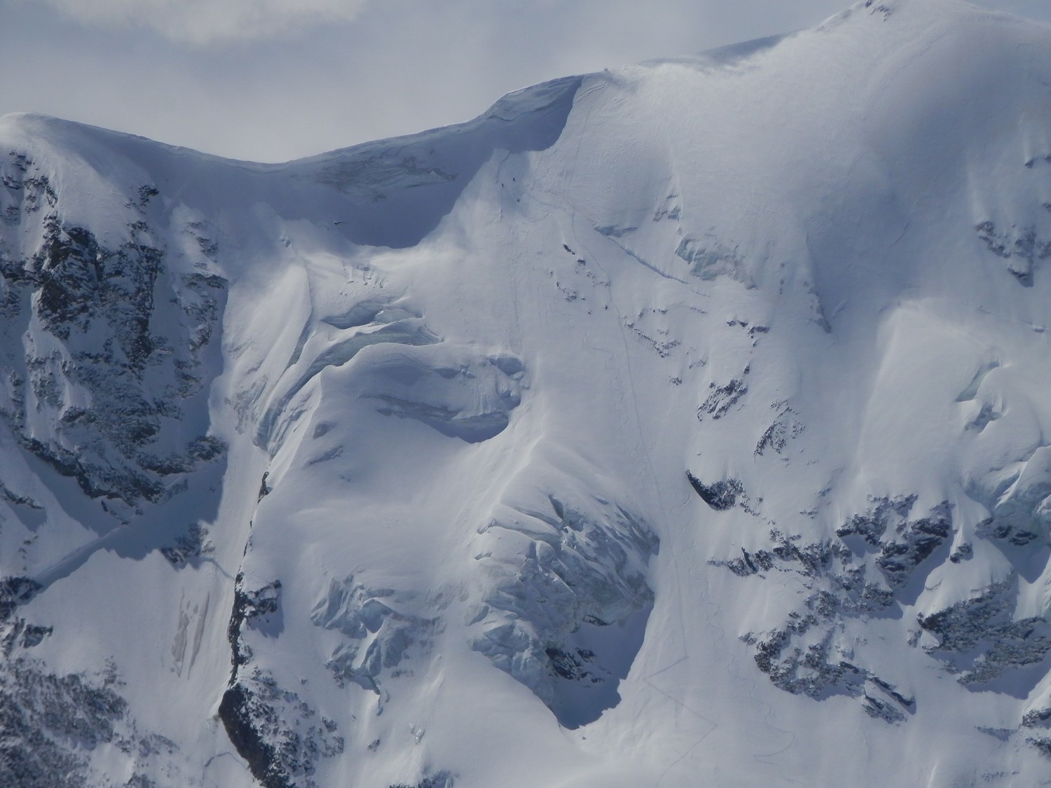 Mont Brûlé - Pte Marcel Kurz 5.5.2016 depuis Dents de Bertol
