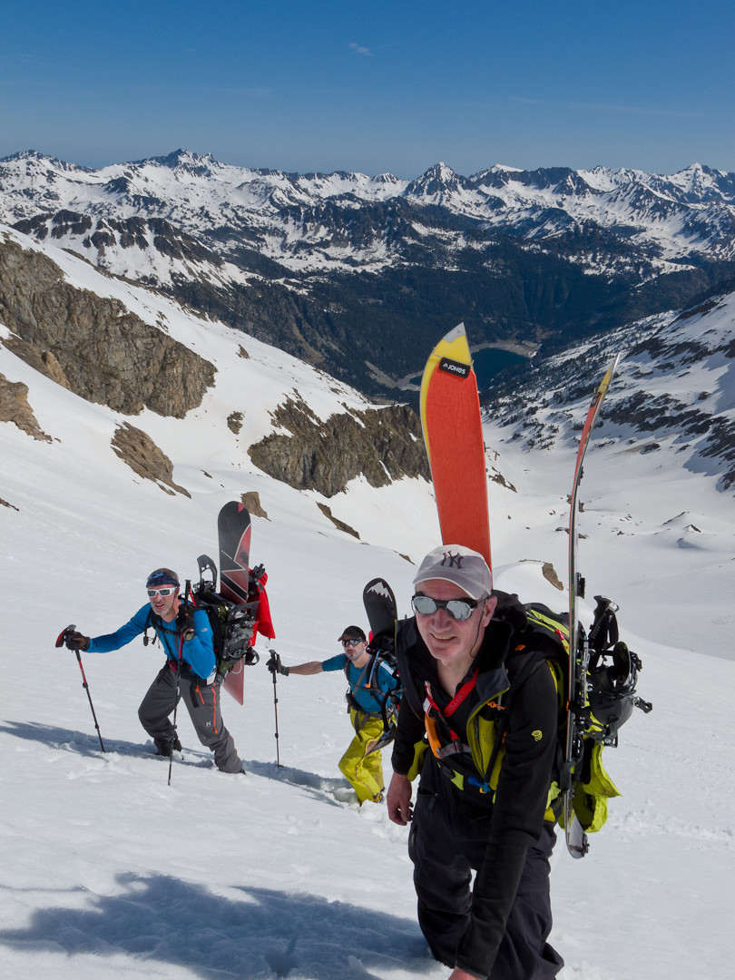 montée en crampons