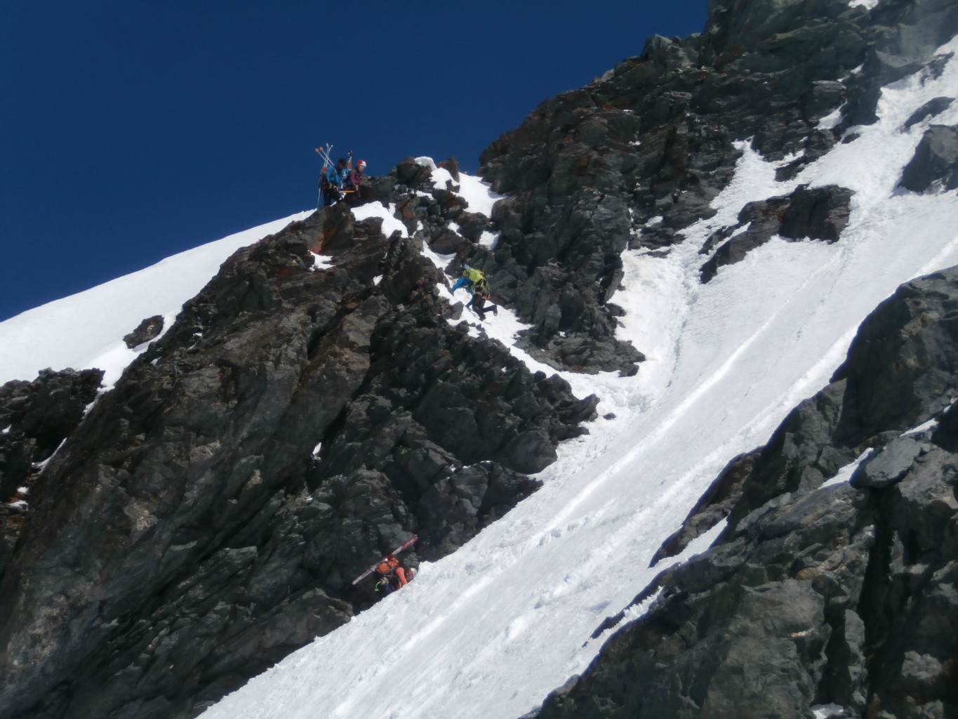 La descente du col des roches, c'est après le coude que j'ai grave pas aimé...
