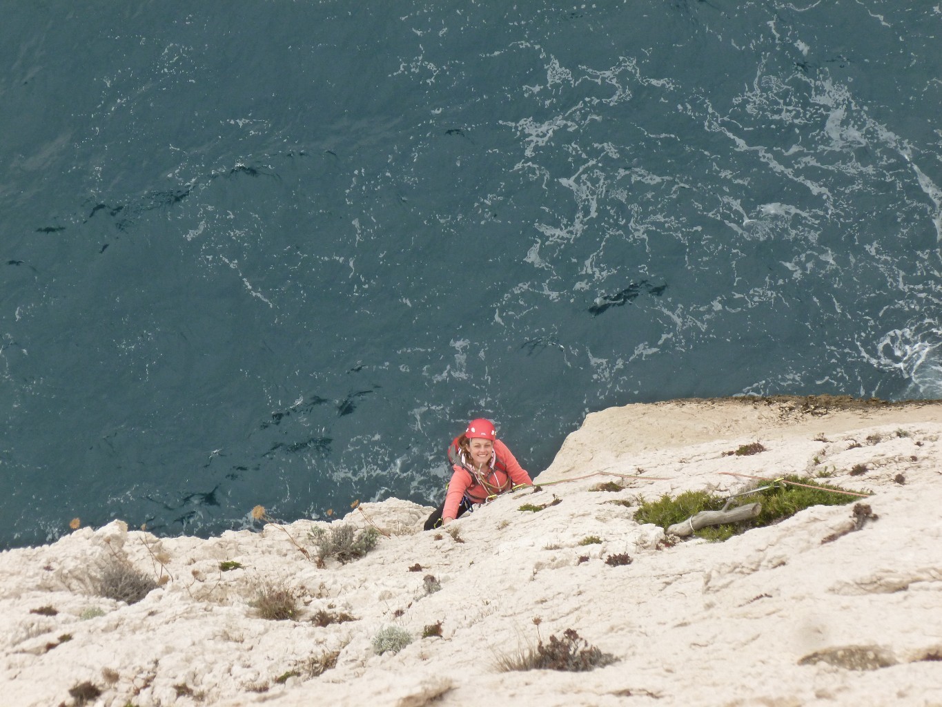 Laure au dessus de la mer