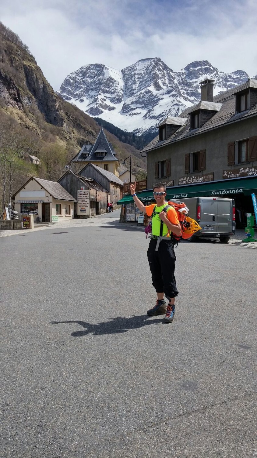 Départ de Gavarnie