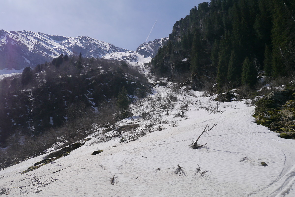 Couloir N du lac de la Courbe