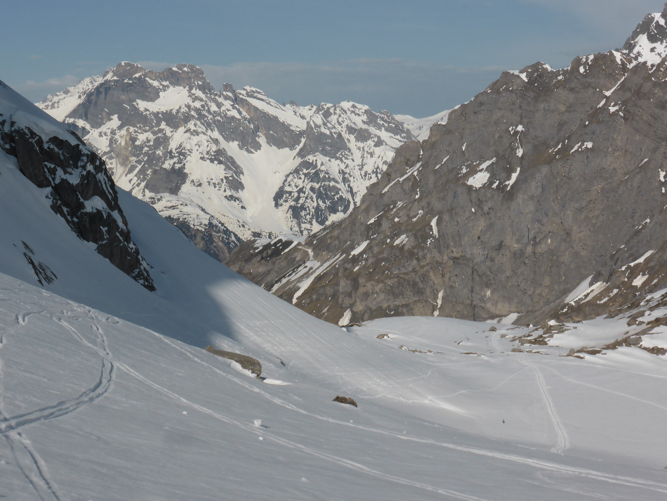 Sous l'Aiguille de la Vanoise