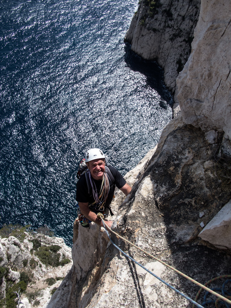 Heureux, presque en haut !