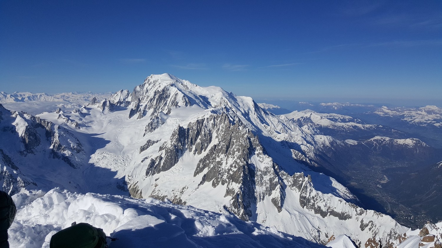 au sommet
