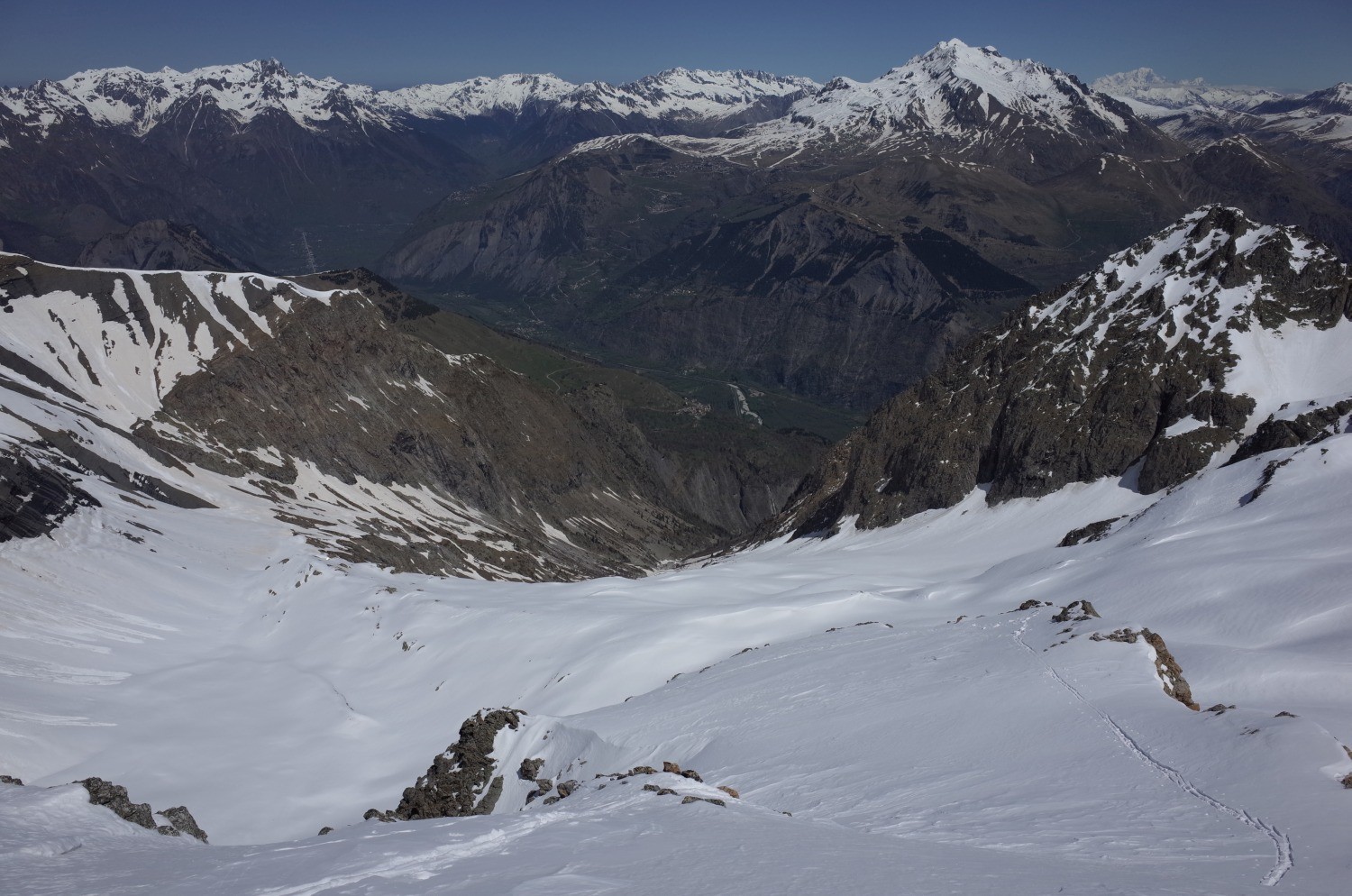 La descente est par là