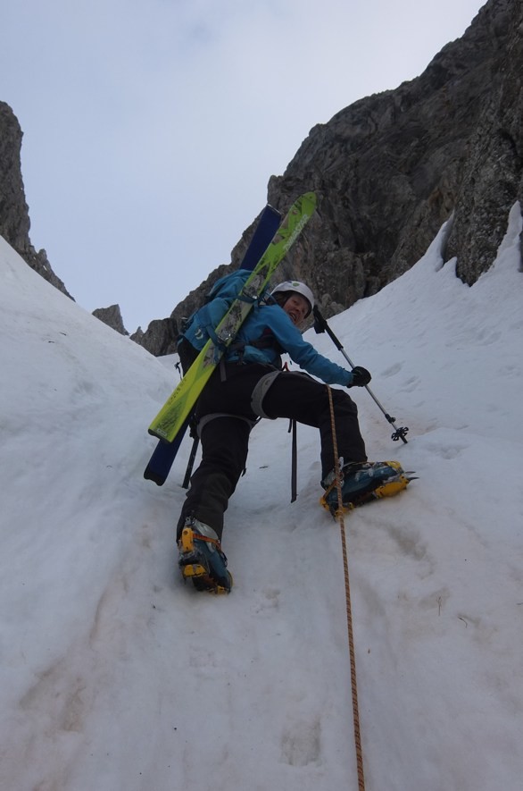 Sophie en tête pour son premier couloir !