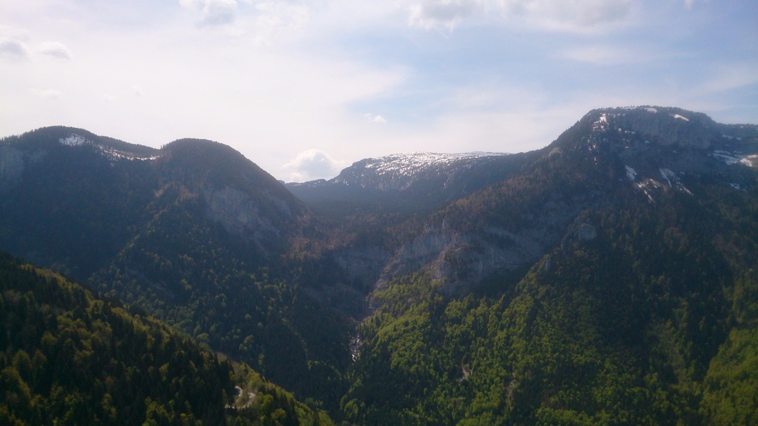 Vue sur la Parmelan