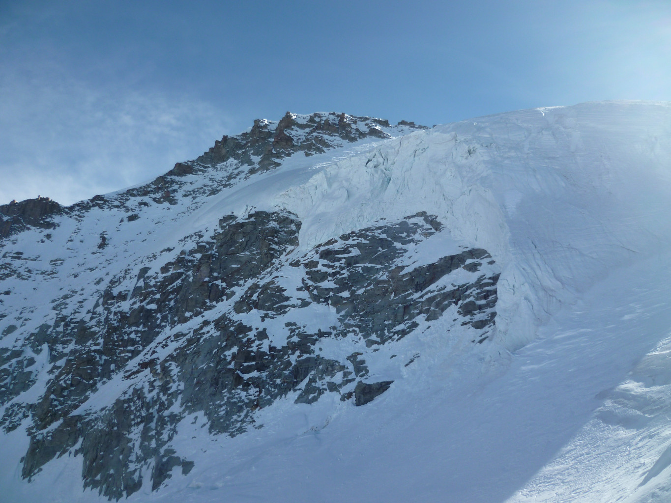 Le sérac dominant le Glacier de Laveciau