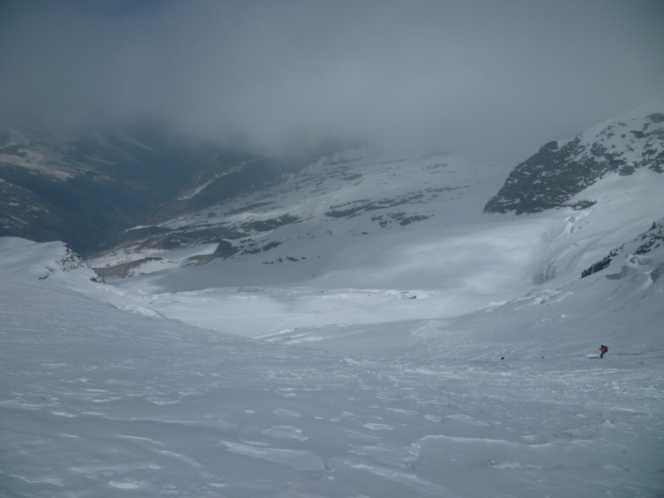 Descente du Glacier de Laveciau