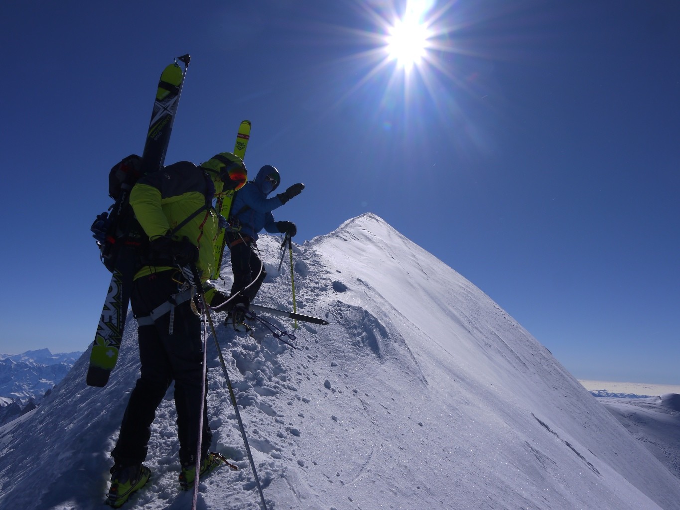 presque au sommet