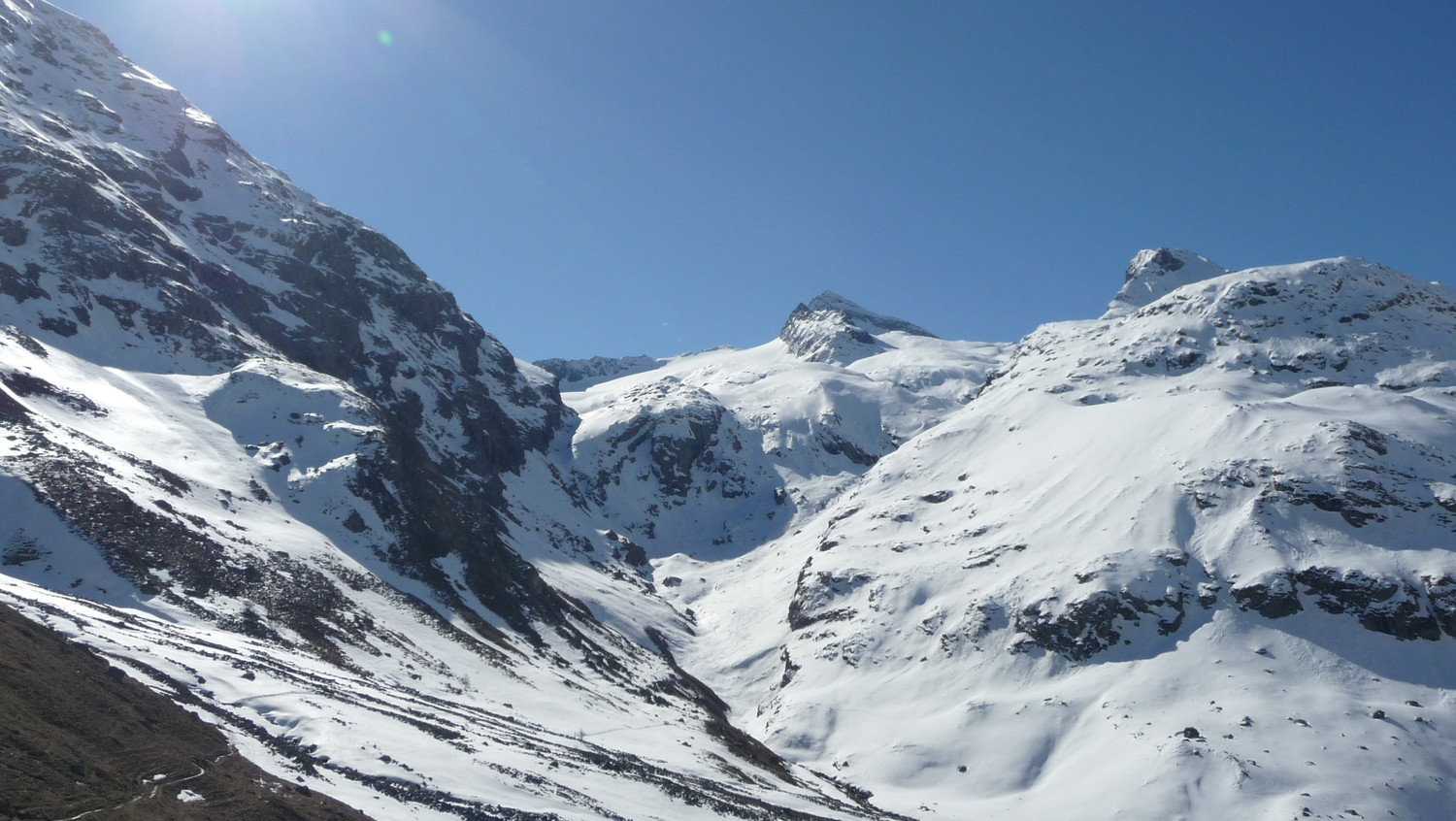 Combe d'Oney vers la Pointe Marie