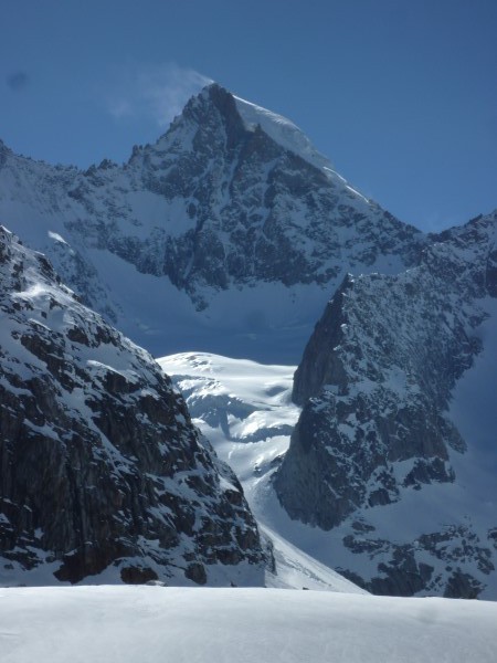 Nesthorn depuis l'Oberaletschgletscher