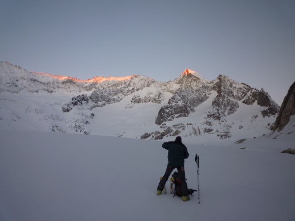 Glacier sous la cabane