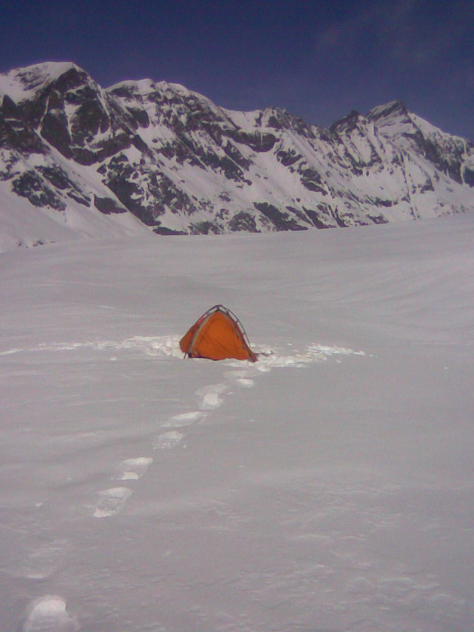 Bivouac au sous le col de l'Autaret