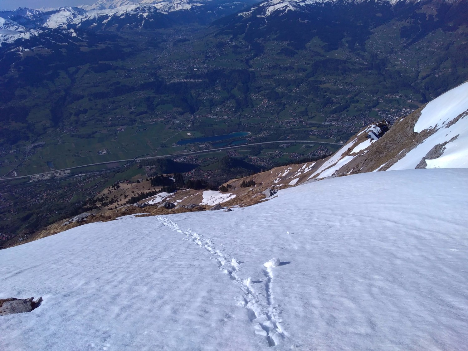 Va falloir continuer en crampons
