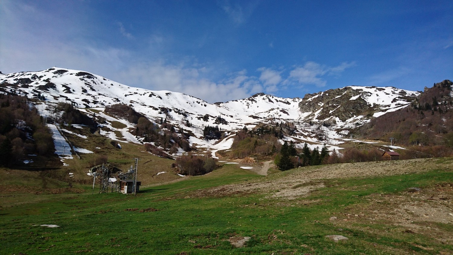 départ de la station