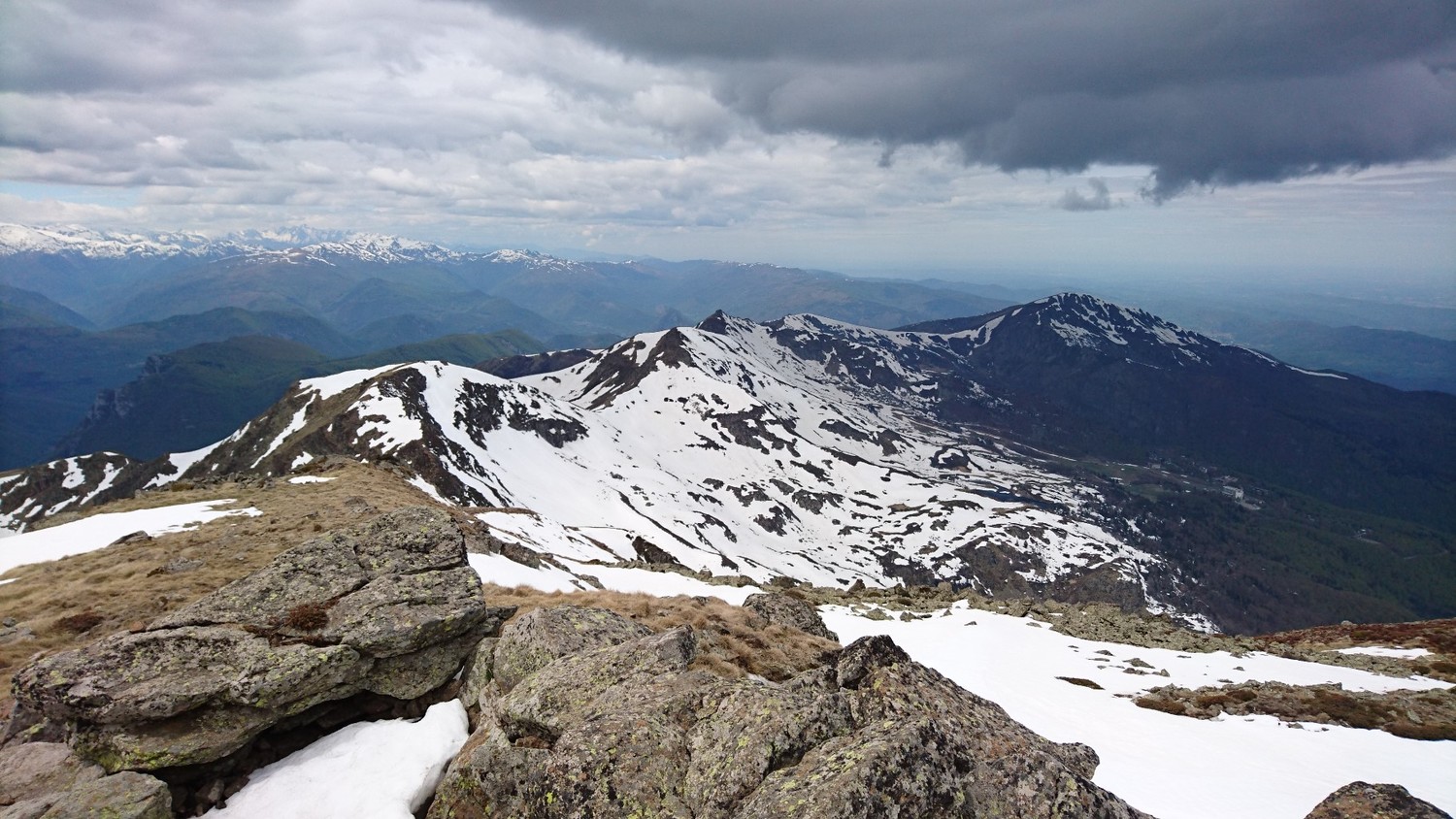 ensemble du parcours depuis le sommet