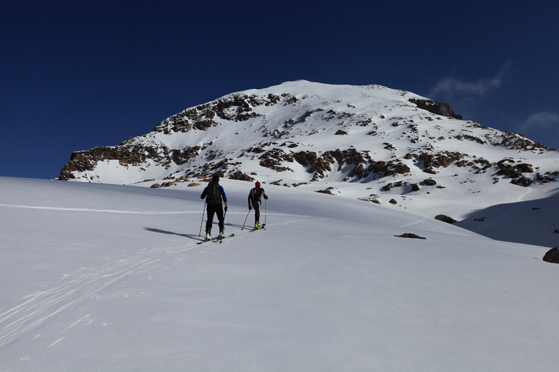 Verso la vetta del Pizzo di Dosdè
