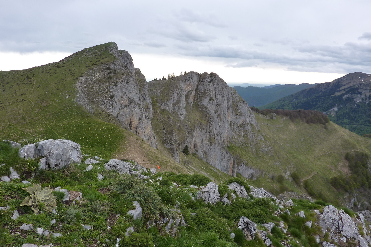 vue du pic de saillant