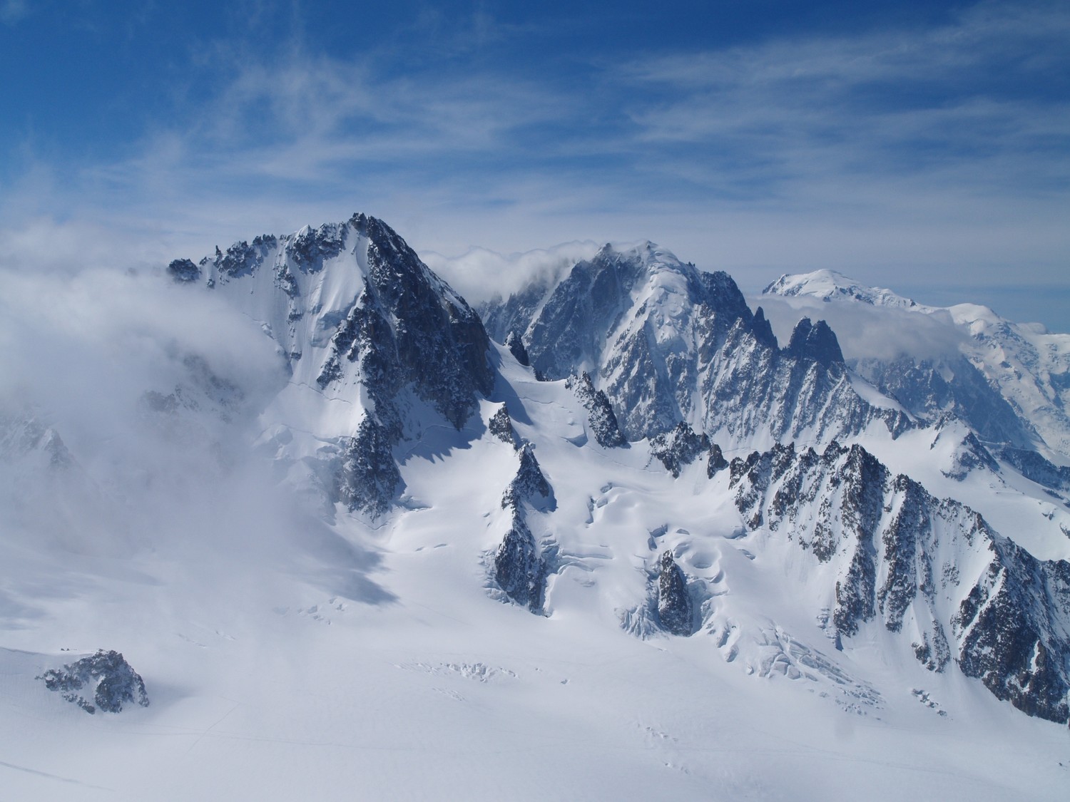 Aigs Chardonnet - Verte - Mont Blanc