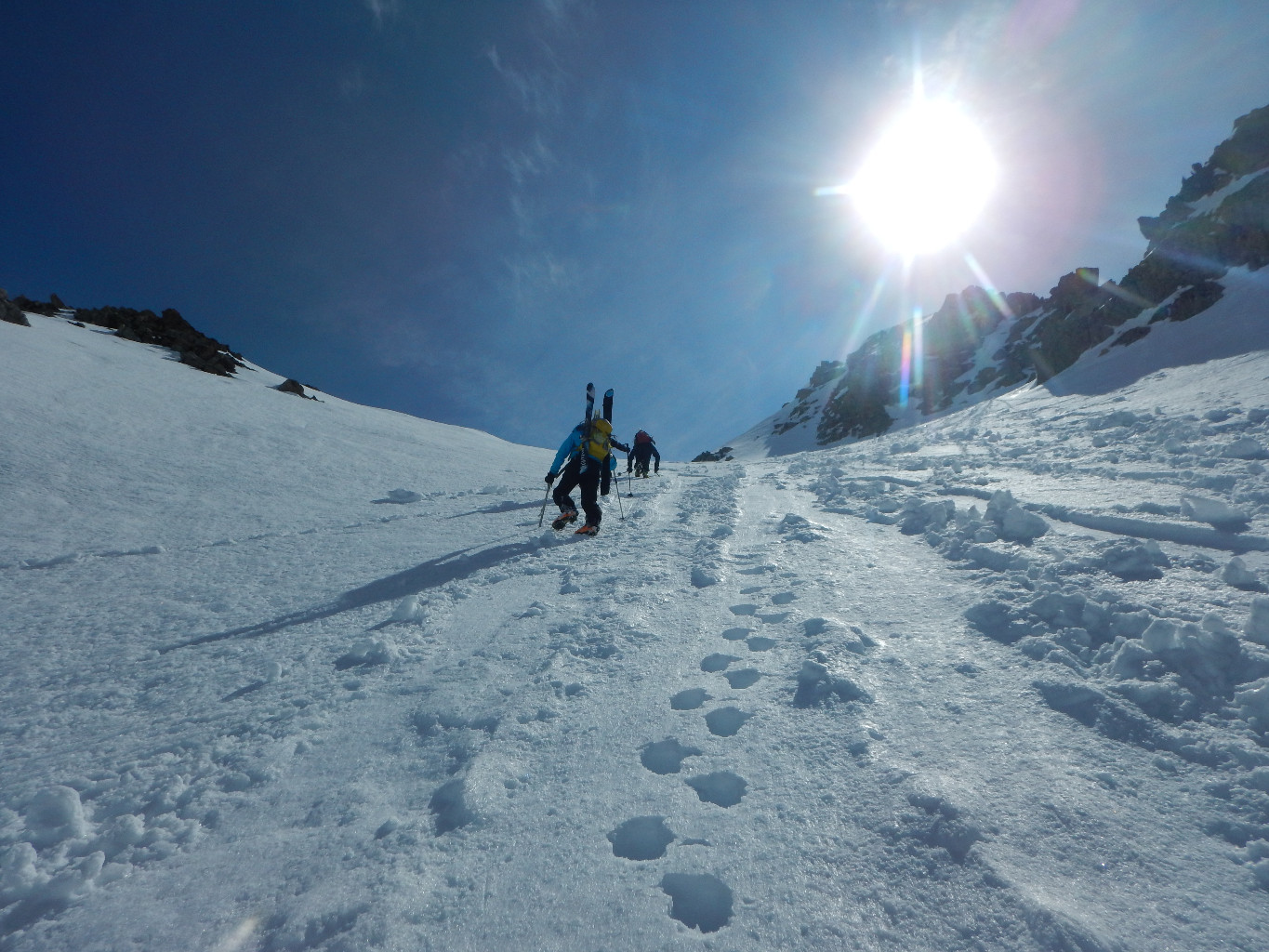 montée au col de la Nova