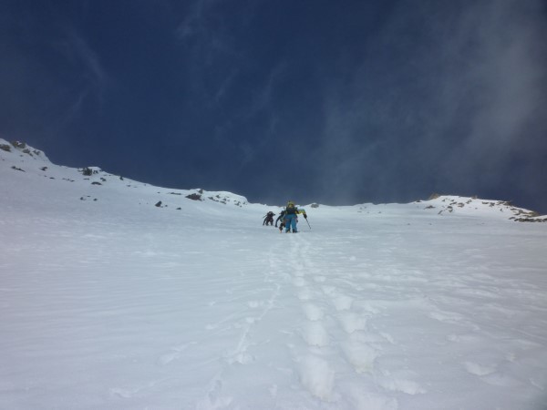 Montée sous le Geisslücke