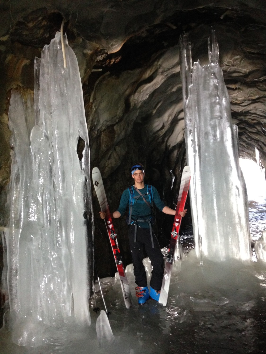 Palais des glaces dans le second tunnel