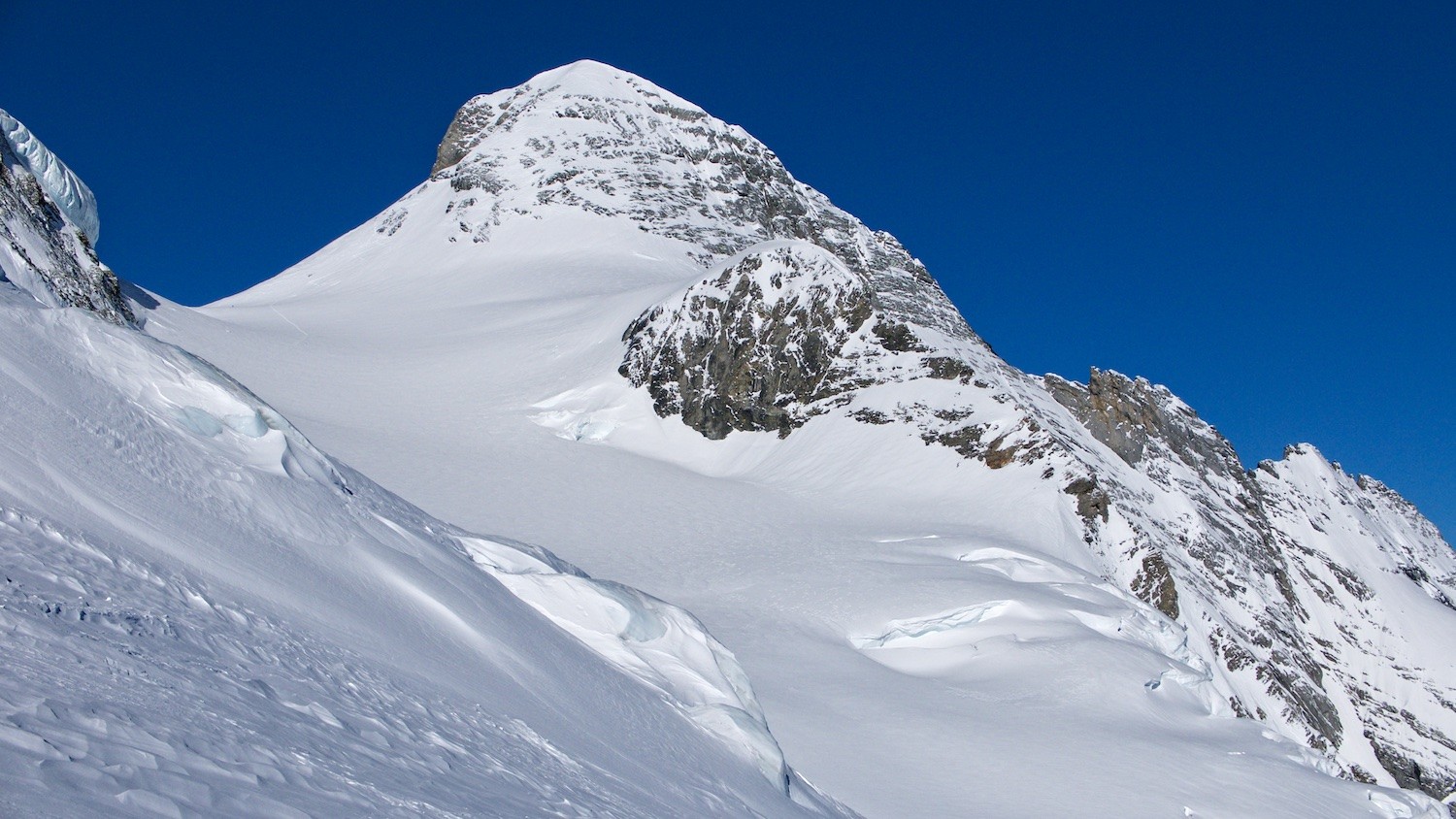 Dernière partie de la montée au Wetterhorn